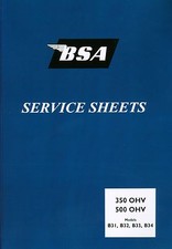 BSA B31 B32 B33 B34Workshop Manuel Service Manuel Set Bras Oscillant