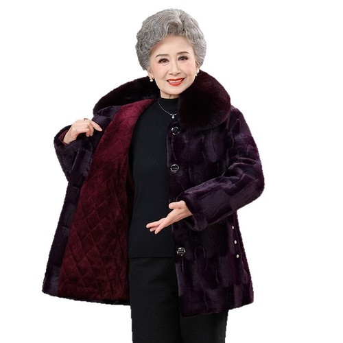 Hiver femmes faux col fourrure - hiver,