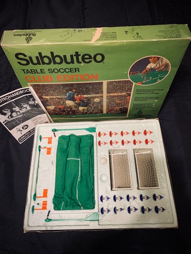 Collectible subbuteo table - collectible,