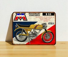 Plaque métal  Motobecane D55