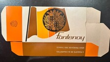 Rare Ancienne boite Publicitaire en Carton Cigarettes Fontenoy