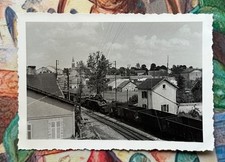 PHOTO WW2 CHAR FRANCAIS ULTRA LOURD FCM 2C ABANDONNÉ GARE DE MEUSE HAUTE MARNE !