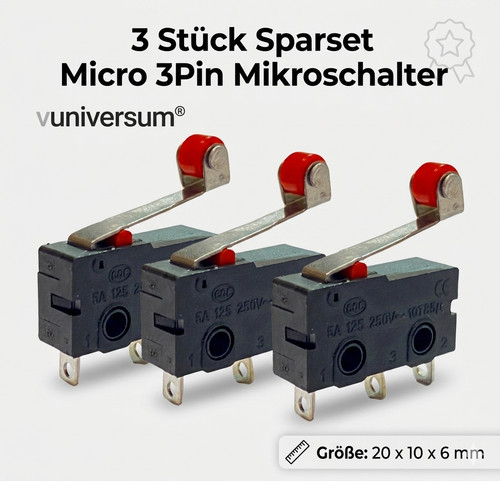Micro interrupteurs - 3, x