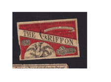 Allumettes  Belgique  BN1512694 The Griffon