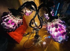 Lampe art deco Grappes Raisin 