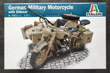 GERMAN MILITARY MOTORCYCLE w/