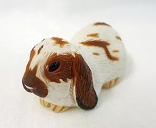 Jouet Mini Figurine 055 P27-C Lop Ear Marron & Blanc "Chocolate Egg Pet Animal