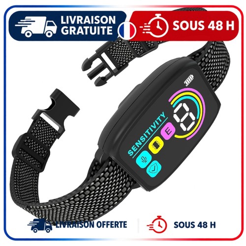 Collier anti aboiement chien - collier,