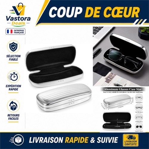 étui lunettes rigide en - à,
