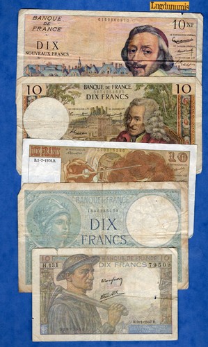 Lot billets france - lot,
