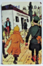 Carte téléphonique tintin - 3-carte,