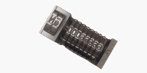 Numbering machine 8 - numbering, 5/32"