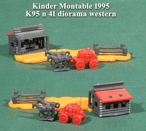 Kinder montable 1995 k95 - montable, 1995,