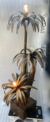 1970 lampadaire palmier - lampadaire,