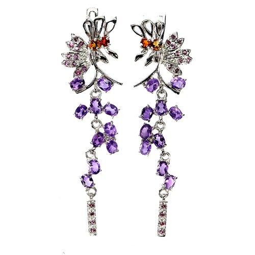 925 argent sterling - argent, boucles