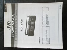 JVC RC-15 A/B Stereo Radio