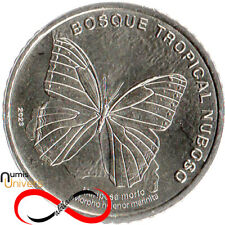50 Colones de Costa Rica 2023 UNC - La Faune de Costa Rica, Morpho Bleu (Papillo