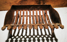 ANCIEN PORTE BUCHE BRAISE CHEMINEE EN FONTE