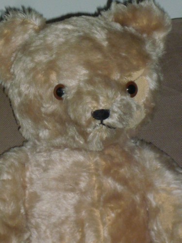 Ancien ours nounours peluche - ancien,