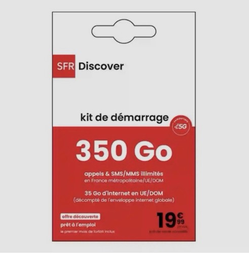 Carte sim prépayée sfr appel - sfr,