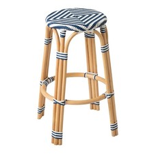 Tabouret de Bar en Rotin "Geo"