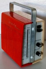 Transistor Arayla / Reela Tamouré 5114 Orange/crème De 1966.