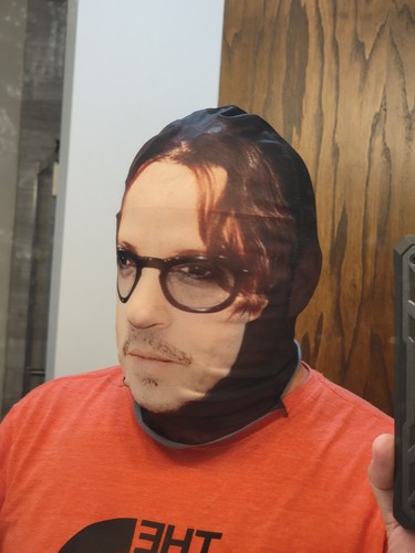 Johnny depp mesh mask full - mesh,