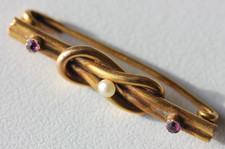 BARRETTE DE CORSAGE EN OR