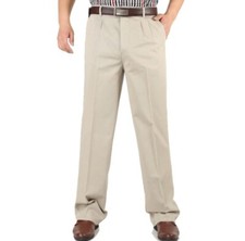 Pantalon Habillé Beige Homme Taille L Neuf et Authentique
