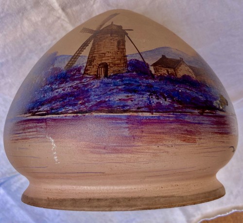 Tulipe globe ancien verre - tulipe,