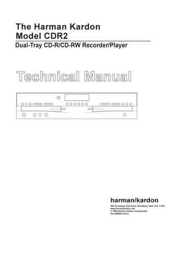 Service manuel instructions - service, d'instructions