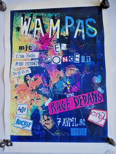 Rare affiche rock - affiche,