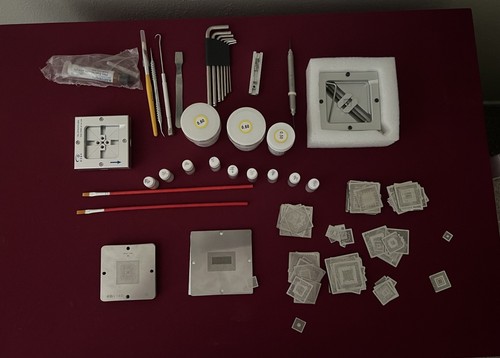 Bga reballing kit with - kit,