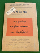 Guide Michelin des Champs de Bataille - AMIENS Avant et pendant la guerre - 1919