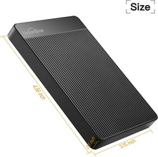 Disque Dur Externe Portable HDD USB 3.0 5To Ultra-Mince 2.5" Stockage External