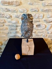 SCULPTURE EN BRONZE ARGENTE 70