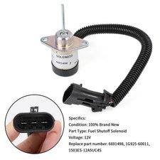 Carburant Arrêt Solénoïde