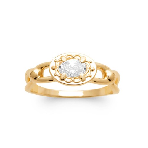 Bague forme solitaire