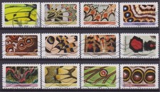 France 2020 : les 12 timbres du Carnet - Effets papillons - oblitérés