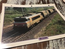 081 locomotive BB22200 1976 Fiche collection ATLAS trains de légende BB 22200