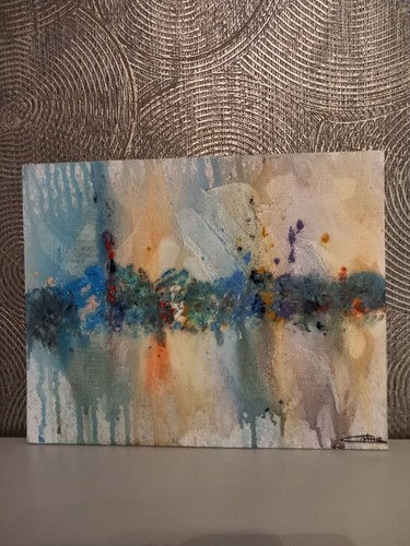 Tableau abstrait moderne - abstrait,