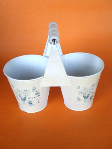 Petit seau cache pot double - , en
