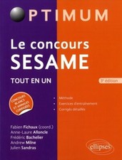 Le concours SESAME - Anne-Laure Alloncle - V2128282
