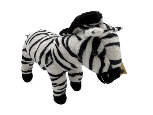 Zèbre peluche cheval - 24, cm