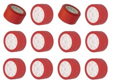 Lot 12 galets rouge remorque