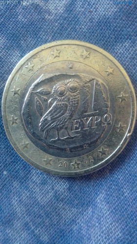 Pièce euro rare avec - 1, s