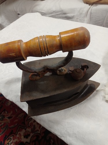 Antique cast iron 2kg 23cm - antique,