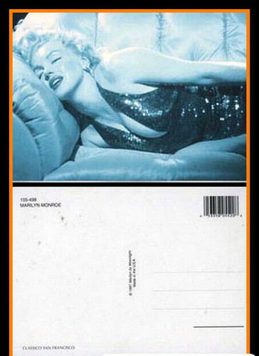 Filmpostkarte marilyn - filmpostkarte,
