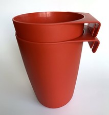 (2) IKEA “Bygel” RED