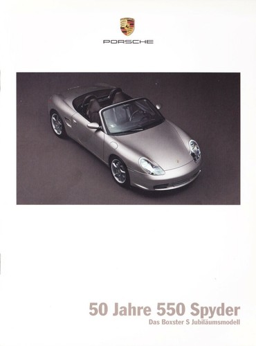 Porsche boxster jahre 550 - boxster, s